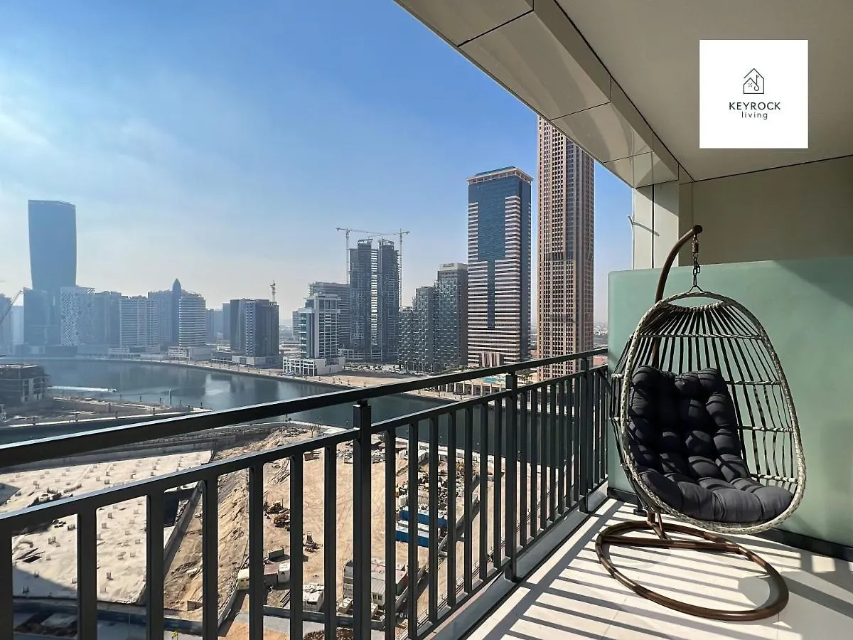 Keyrock Living - 1 Bedroom Apartments - Business Bay - Near Metro Station - Zada Tower Dubai 0*,